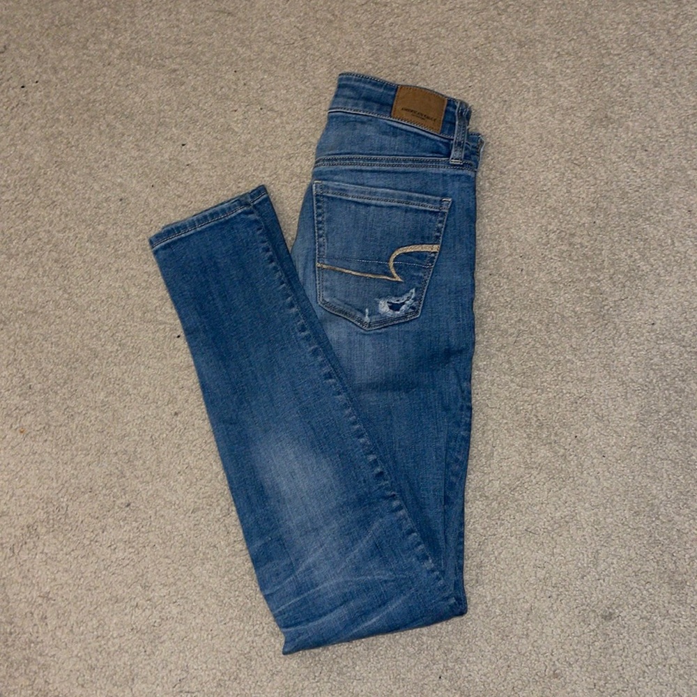 American eagle mid rise jeans